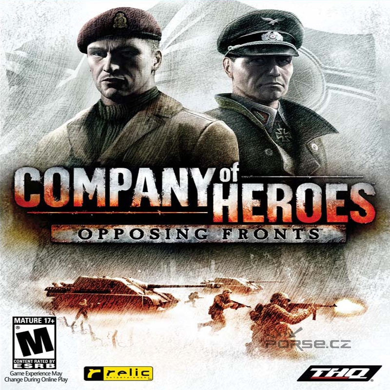 company of heroes opposing front insert cd
