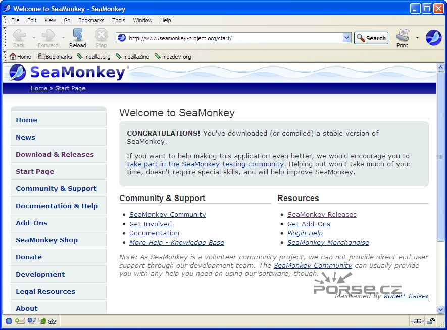 Mozilla SeaMonkey 2.53.17 download the new version for apple